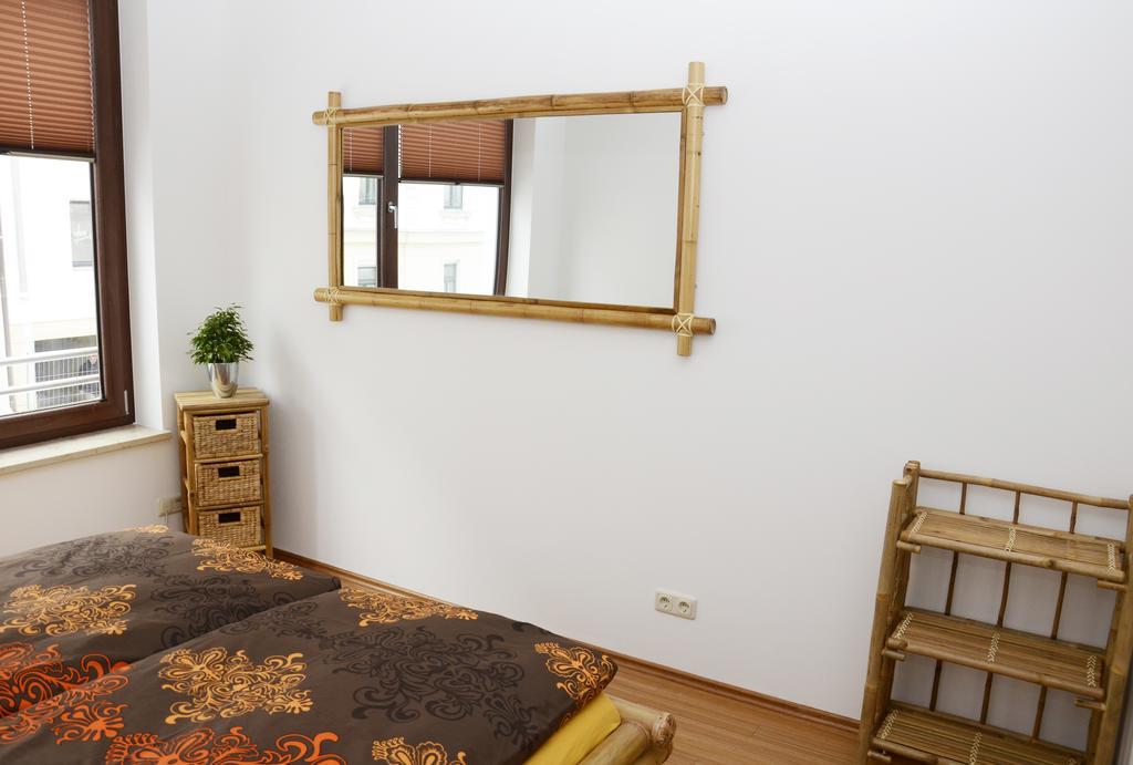 Bambus Apartment Leipzig Bagian luar foto