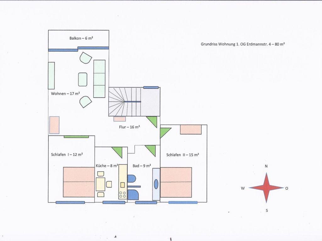 Bambus Apartment Leipzig Bagian luar foto